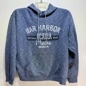 Teemax Hoodie Bar Harbor National Acadia Park Maine Pullover Women's Medium